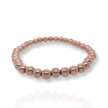 Rose Gold Medium Bead Bracelet